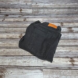 Billy Reid Slim Fit Pants Mens 34x27 Actial Black Cotton Stretch MSL-ALA Chinos
